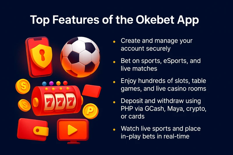Okebet App Interface